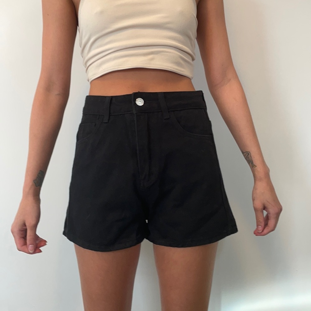 Black shorts